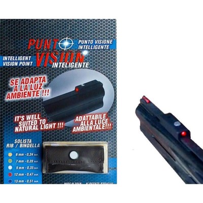 Punto vision - Mirino rosso per bindelle da 9 mm - SAG NATURE