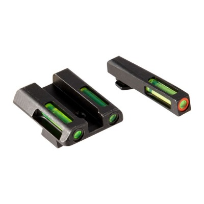 Gun Fiber optic front sight for Glock for Models: 9mm/.40S&W/.357 - HIVIZ