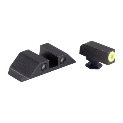 Gun set sight for Glock for Models: 17,17L, 19, 22, 23, 24, 25, 26, 27, 28, 31, 32, 33, 34, 35, 37 and 38 - NIGHT FISION