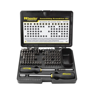 Professional Gunsmithing Screwdriver Set attrezzi per armi professionale 89 inserti - WHEELER