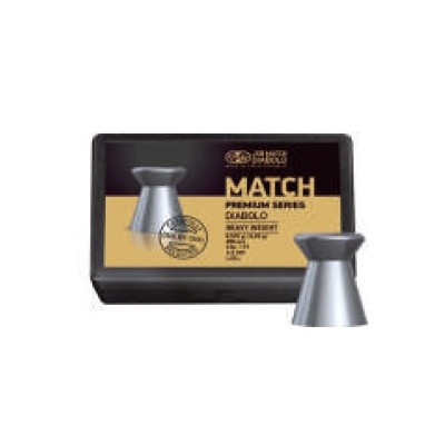 Pallini MATCH PREMIUM - Heavy Weight per Pistola ad Aria Compressa Calibro 4,52 - JSB MATCH DIABOLO