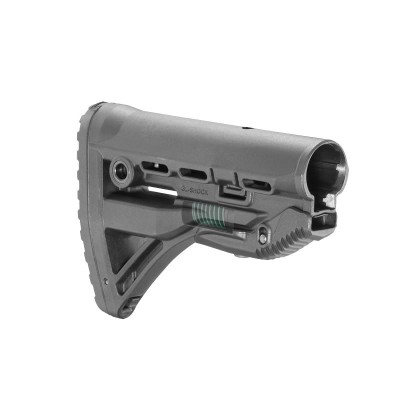 ANTI-KICK COLLAPSABLE STOCK for M4 / AR15 SAND (GL-SHOCK) - FAB DEFENSE