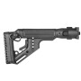 FOLDABLE BLACK STOCK with CHEEK REST for VZ 58 (UAS-VZ P) - FAB DEFENSE