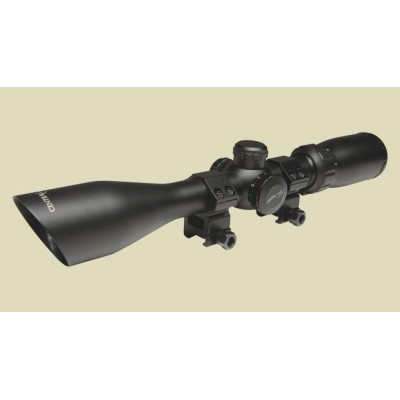 CENTERPOINT RIFLE SCOPE 3-9x50 MIL DOT DOUBLE ILL. 1 "with RINGS (CP395RG) - CROSMAN