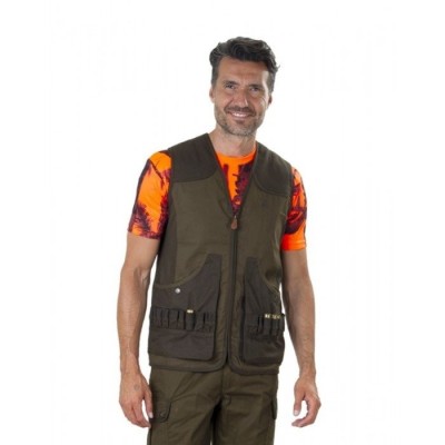 Savane Reversible Vest Green/Ghost Camo - PERCUSSION