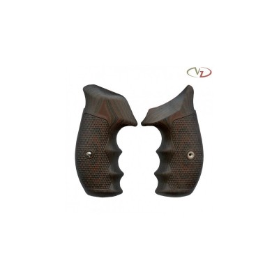 S&W - K/L FRAME TACTICAL DIAMOND - Profil ROUND - Couleur: CHERRY - VZ GRIPS