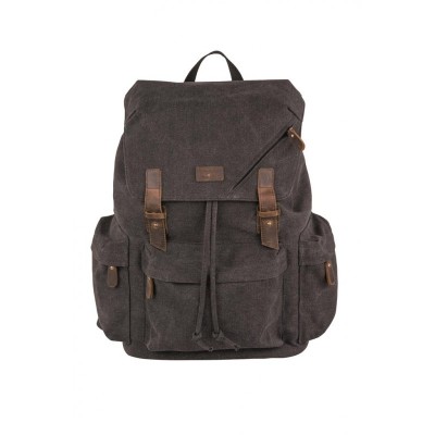 Dark Gray Amsterdam backpack for laptop and cameras - DORR