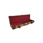 Wooden gun case in canvas and leather - MAREMMANO