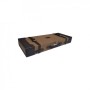 Wooden gun case in canvas and leather - MAREMMANO