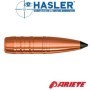 Palla HUNTING ARIETE - Calibro 6,5 (.264) da 108 grn Coefficiente Balistico 0,365 - Confezione da 50 Pezzi - HASLER HUNTING