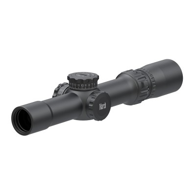 March Compact 1x-10x24mm Second plan focal réticule Riflescope avec réticule MTR-3 - MARCH