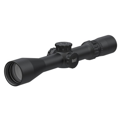 Rifle scope with reticle on the first focal plane March-F 3x-24x42 mm. MLF pattern - MARCH