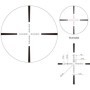 Rifle scope with reticle on the first focal plane March-F 3x-24x42 mm. MLF pattern - MARCH