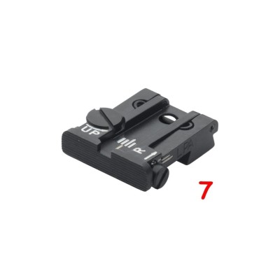 LPA rear sight for CZ 75SP01 Shadow (NO Shadow 2)