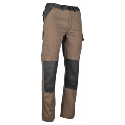 Pantalón de trabajo Forgeron castaño/gris - LMA