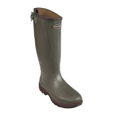 Green Rubber Boot With Neoprene Rear Bellows Sps Oxford - PERCUSSION