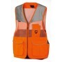 Gilet U-Tex imperméable en maille orange fluo - UNIVERS