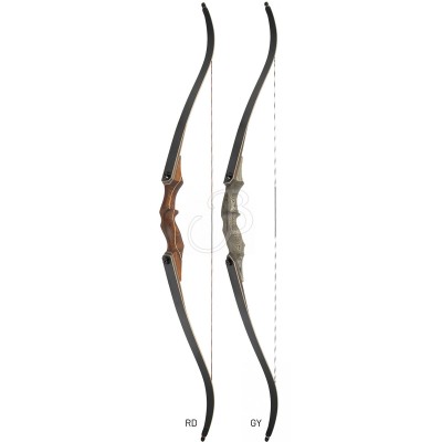 Arch Td Jupiter Recurve 60" Red 35Lbs. - Right - GRAVITY