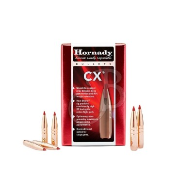 Cx 7mm Bullets Caliber .284" 150gr - 28284 - Pack of 50 Pieces - HORNADY