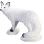 Standing White Fox 3d Silhouette - SRT