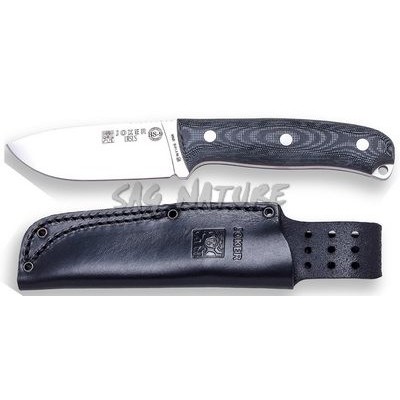 Survival Knife Bs9 Ursus Mova Steel 1.4116 Micarta Handle Blade 10cm Weight 225 Gr + Leather Sheath - JOKER