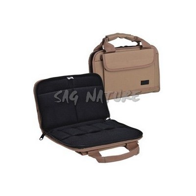 Bag for pistols and magazines, Tan colour, 34x25 cm - RA SPORT