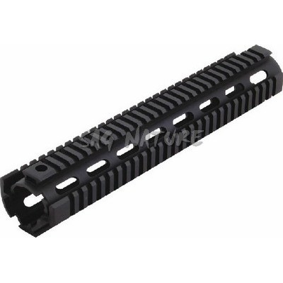 4 Rail Slide For Ar15 Rifle And Similar Complete With 20 Rubber Slot Covers - SAG NATURE
