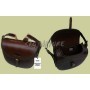 High Quality Leather Bag - Complete With Shoulder Strap - 32x25x12.5 Cm - SAG NATURE