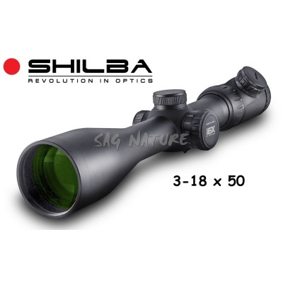 I6x-3-18x50mm scope - B.4a ballistic reticle - 30mm nitrogen filled tube - SHILBA