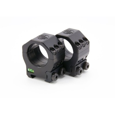 Picatinny Scope Rings - 40mm - 6 screws - High - with bubble T1TAC40H - TIER ONE
