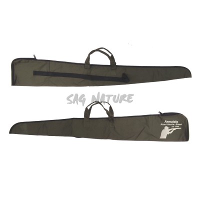 1/2 Zip Cloth Rifle Case Complete With Shoulder Strap - SAG NATURE