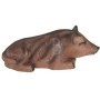 3d Silhouette Wild Boar Lying Down - C.POINT