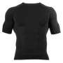 Maillot manches courtes noir carbone - T.R.S.